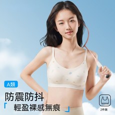 NIKO 少女成长内衣 A类标准 12-18岁 无痕贴合 轻薄透气 海洋图案