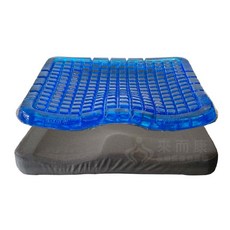 來而康 Angelaid天使愛 浮動坐墊 GEL-SEAT-029FM 動態凝膠脂肪減壓坐墊 適型底座 輪椅坐墊D款補助, 1個, 18吋(GEL-SEAT-029FL), 18吋(GEL-SEAT-029FL)