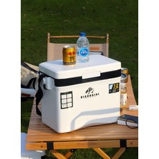 대형 낚시 보온보냉 아이스박스 삼치 바퀴달린 쿨러 갈치 22L, 1 개, 1L, 32L 블랙 앤 셀프프라이밍 아이스팩 60개