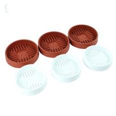 화분용 원형받침 바로저거 인테리어화분받침대, 대 레드