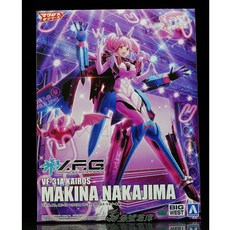 青島社 超時空要塞 VF-31A 凱羅斯 瑪基娜 中島 模型, 1個