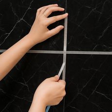 주방 욕실 틈새 방수 마감 접착 테이프, 1개입