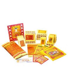 金發財金紙 傳統豐富土地公金含五路財神金, 1個
