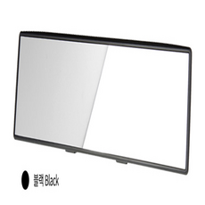 뭉구카 국내산 SF 서치 와이드 룸미러 블랙 차량용 백미러 광각 후방 시야확보 안전운전 미러 눈부심방지 안전미러 간편장착 피로감소 사각지대 눈부심방지, 1개, 전차종