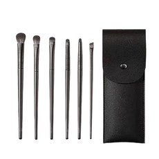 엑스비지 블랙 아이메이크업 브러쉬 6종세트, 1개, Black