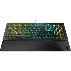 ROCCAT Vulcan Pro Linear Optical PC Gaming Keyboard 타이탄 스위치 풀 사이즈(Per Key AIMO RGB Lighting) 양극