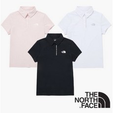 노스페이스 여성 아이스 그린 냉감 반팔 카라티 NT7PQ31 YDH 963610