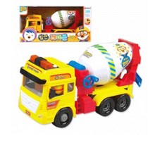 자동차완구 뽀로로 멜로디 레미콘트럭 어린이날선물 장난감선물 남아선물, 1개