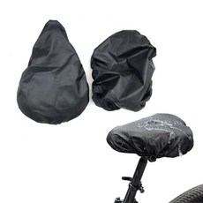 도나토르 자전거 안장 보호 방수커버 2p, 2개, 블랙