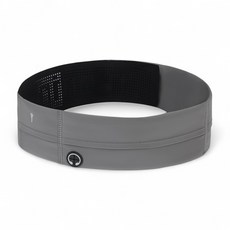 네가좋은 방수 조깅 휴대폰 러닝 벨트 벨크로 초경량 런닝 가방, 벨트형 그레이 1개, 1개