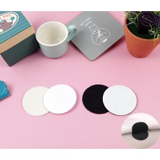탈부착 밀림방지 테이프 원형 논슬립 스티커 5개