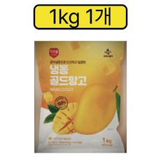 CJ 프레시웨이 맛있는 냉동 골드망고 1kg 1개 이츠웰, 1