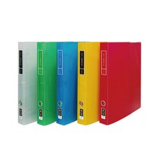 [코리아스퀘어] 현풍 투명 프론티어 링 바인더 프리미엄 2cm, 백색