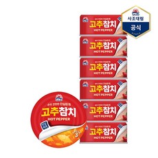 <올따옴> 사조 고추참치 85g 6입, 6개
