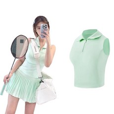 綠色羽毛球服女款運動套裝