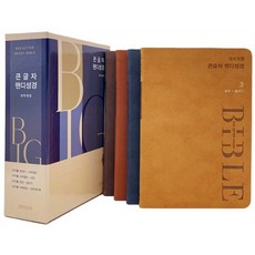생명의말씀사 개역개정 큰글자핸디성경 - 대(전4권) 성경책