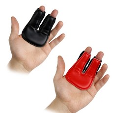 브렛 야구 핑거 프로텍터 손가락보호대 압소바 TWO FINGER, 블랙-더블, M, 1개