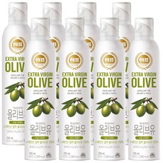 사조대림 오일스프레이 올리브유, 250ml, 8개