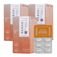 광동 365케어 멀티비타민, 30정, 3박스