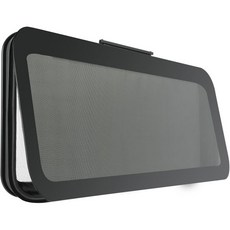 프레임 없는 RV 창문 36인치 너비 x 22인치 높이 색상 유리 네트 스크린 및 트림 링 포함 1-1/2인치 또는 1-7/8인치 벽에 적합 DOT 승인, 24x15in