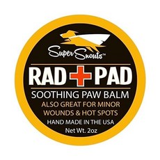 반려견용 래드 + 패드 진정 발 밤 5온스, 1개