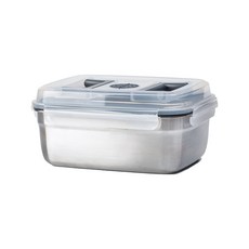 [JAJU/Jaju] 不銹鋼泡菜容器 4.8L 高蓋易看