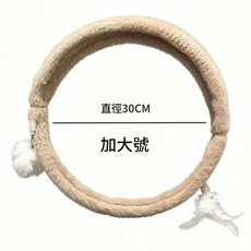 佳汪依瑪 貓咪螺旋隧道 柔軟毛絨 逗貓玩具, 棕色, 1個