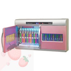 SB 어린이집 칫솔소독기 자외선소독기 24인용 UV칫솔살균, 블루색