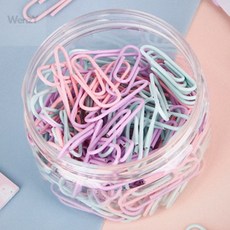 웬카 종이클립 마카롱 클립