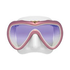 游龍潛水 2025 GULL VADER FANETTE MASK UV420 潛水面鏡 單面鏡 (女款), Fairy Pink
