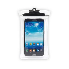 U-Fix Pack 圓形透明智慧型手機防水袋, 黑色, 1個