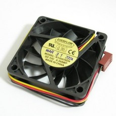 小白的生活工場*EVERFLOW 6公分滾珠風扇1.5cm厚33.9DBA, R126015DH
