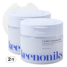 키노닉스 카모 원스텝 클렌징 필링패드 1+1 140매, 70매입, 2개