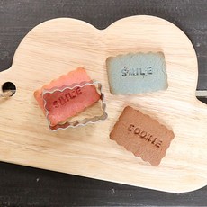 [렛츠베이킹] 쿠킹플러스 쿠키커터 24종 모음, 14.주름비스킷, 1개