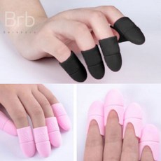 비리본 젤네일 쏙오프 클립 실리콘쏙오프클립, 핑크