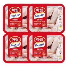 하림 닭볶음탕용 냉장 절단육, 600g, 4개
