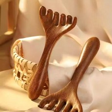 일상 머리 지압 깔끔한 두피 괄사빗 바디 마사지기, 상세페이지 참조, 1개