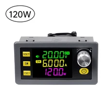 60W120W DC 벅 부스트 컨버터 CC CV 컬러 스크린 조정 가능한 전압 전류 레귤레이터 정전력 스텝다운 전원, 04 SK120