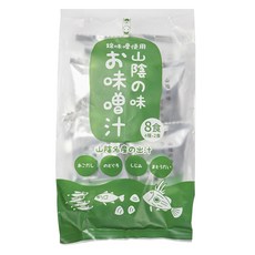 山陰味噌湯塊 8包入, 1袋, 65g