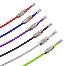 캠핑 키링 가방 악세사리 다용도 EDC케이블-1.5mm블루, 상세페이지 참조