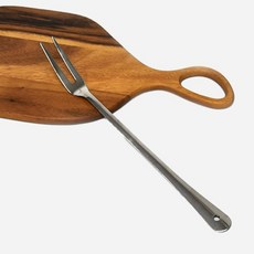 스텐 바베큐 수육 대형고기 다대 긴 포크, 1개, 다대포크41.5