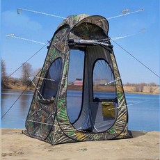 간이천막 사각천막 미니 대기실 간이 행사용 바람막이 100x100x150cm 블랙, 기본 사용 인원, 1.2 카모플라주 1.2 1.7m 2창 4면