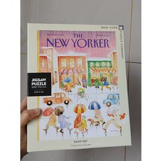 New York Puzzle Company 下雨天 500片 拼圖 複刻版, 如圖所示, 1個, 1個
