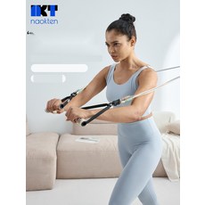 고탄력 라텍스 풀다운 밴드 홈트 등운동 도어앵커 기구, 19. 스카이블루 단일밴드 20lb