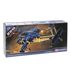 (선물완구) 아카데미과학 1/72 12488 AH-64A 아파치 전투기 모형 프라모델