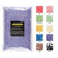 왁싱재료 1kg 셀프 제모 왁스 브라질리언 하드 구슬, 1000g Tea tree 차나무 기본 크기, 1개, 1000g
