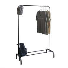 安達斯 105cm單桿掛衣架 單桿收納掛衣架 吊衣架 晾曬架, 多功能單桿收納掛衣架105cm寬