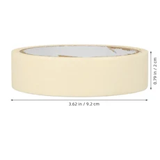 10 롤 화이트 페인팅 테이프 미터 벽 예술 홈 장식 자동차 마스킹 DIY 프로젝트 화가, 01 9.2X9.2X2CM