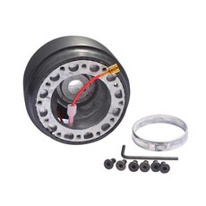 스티어링 휠 키트 어댑터 스포츠 자동차 허브, 기본