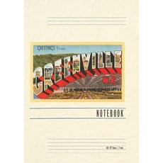 (영문도서) Vintage Lined Notebook Greetings from Greenville Paperback, Found Image Press, English, 9798385430116